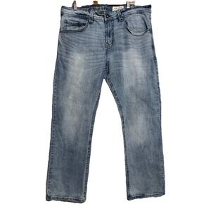 TK Axel Jeans Men's *FITS 36x31 Slim Boot Medium Wash Stretch Denim